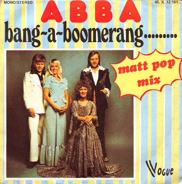 abba boomerang single Matt Pop