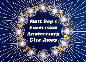 Eurovision Anniversary Give-Away